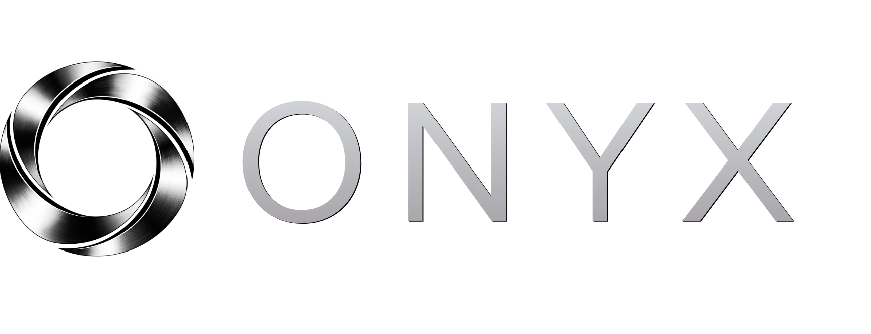 Brushed metal wordmark, shadow preview